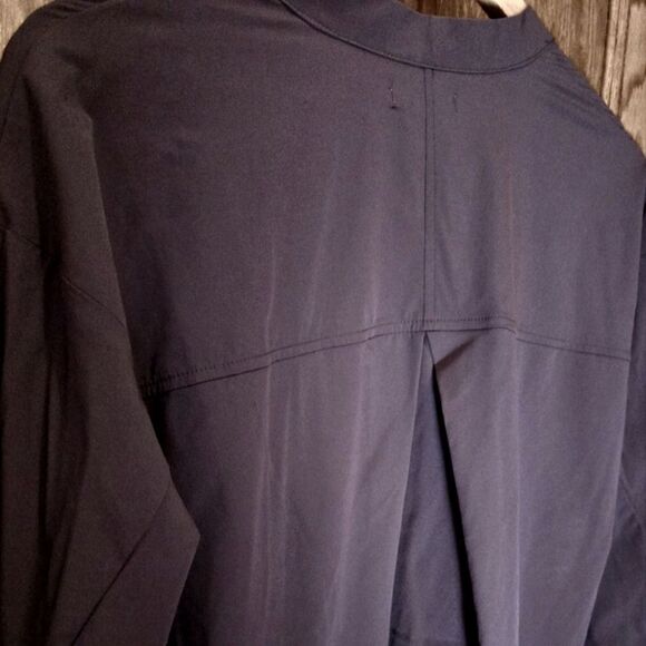 FLX Nylon Cropped Jacket Grey  XSMALL NWT - Picture 7 of 13